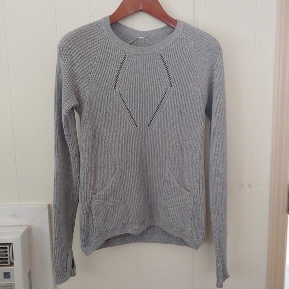 lululemon athletica Sweaters - Lululemon Sz 8 The Sweater The Better Pullover Crewneck Knit